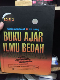 Image of Buku ajar ilmu bedah