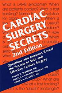 Image of Cardiac surgery secrets