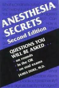 Image of Anesthesia Secrets