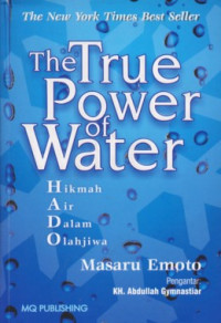 Image of The true power of water Hikmah air dalam olahjiwa