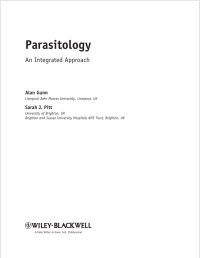 Image of Parasitology an Integrated Approach