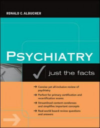 Image of Psychiatry just the facts