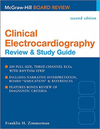 Image of Clinical electrocardiography review & study guide